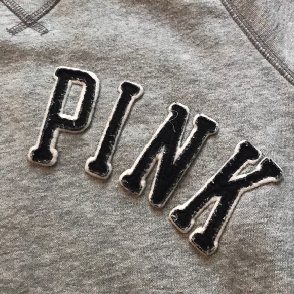 Grey Victoria’s Secret PINK Sweatshirt - Picture 2 of 4